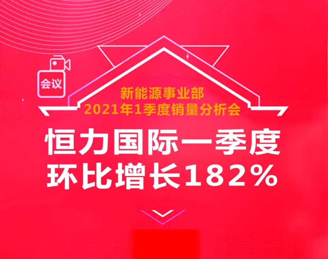 <b>快讯！电动车行业冰火两重天，恒力双高效电池销量环比增长182%！</b>