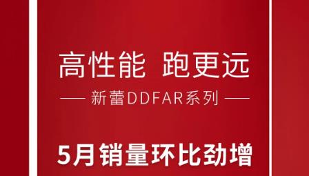<b>新蕾DDFAR系列销量劲增161%，中高端市场最热门车型！</b>