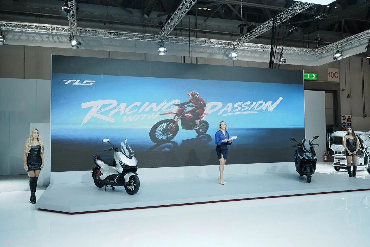 惊艳亮相米兰展，TLG超跑领衔中国高端电摩智造新高度！