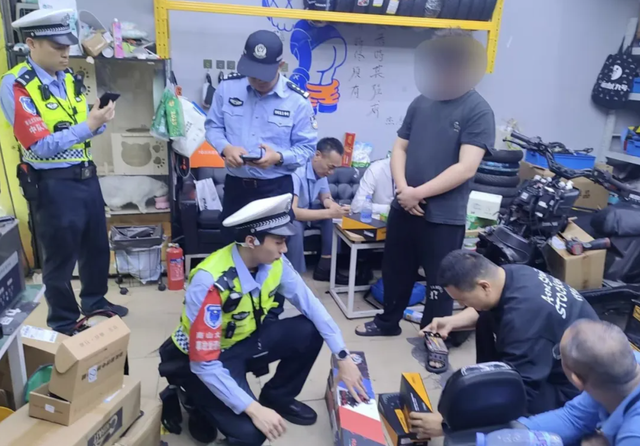 深圳斩源行动：检查电动车门店10446家次，行拘48人，关停20家，罚款5